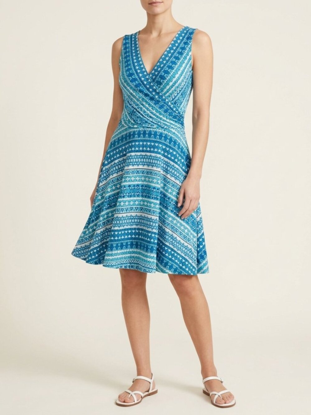 Boston Proper sleeveless jersey dress, size Small. Like new condition